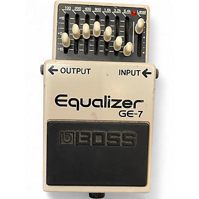 Used BOSS GE7 Equalizer Pedal