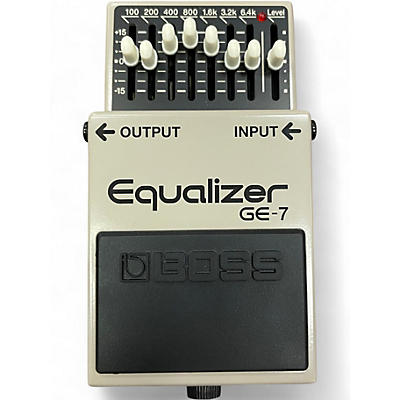 Used BOSS GE7 Equalizer Pedal
