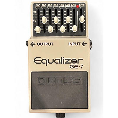 Used BOSS GE7 Equalizer Pedal