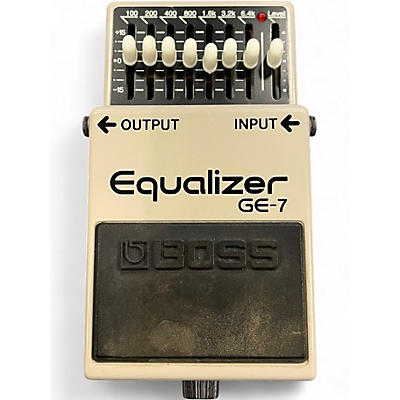 Used BOSS GE7 Equalizer Pedal