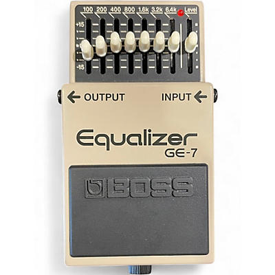 Used BOSS GE7 Equalizer Pedal
