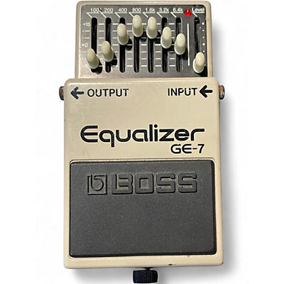 Used BOSS GE7 Equalizer Pedal