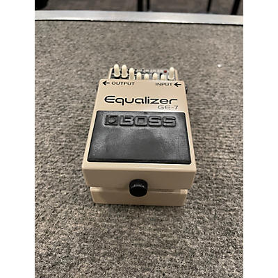 Used BOSS GE7 Equalizer Pedal
