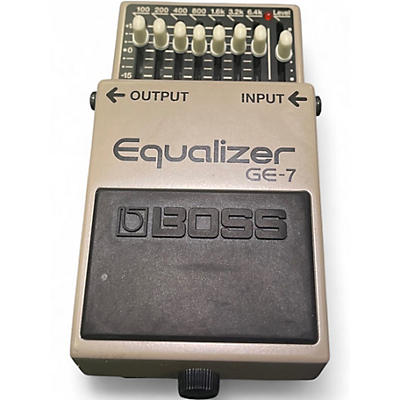 Used BOSS GE7 Equalizer Pedal