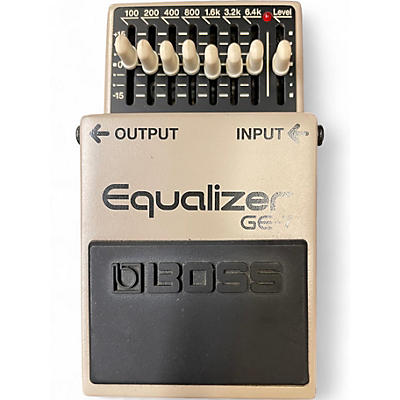 Used BOSS GE7 Equalizer Pedal