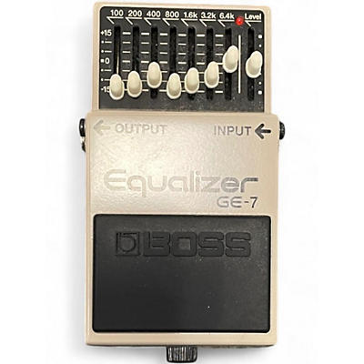 Used BOSS GE7 Equalizer Pedal
