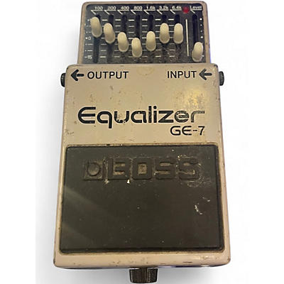 Used BOSS GE7 Equalizer Pedal