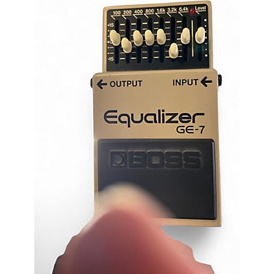 Used BOSS GE7 Equalizer Pedal