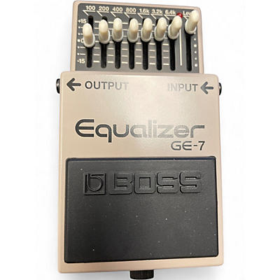 Used BOSS GE7 Equalizer Pedal