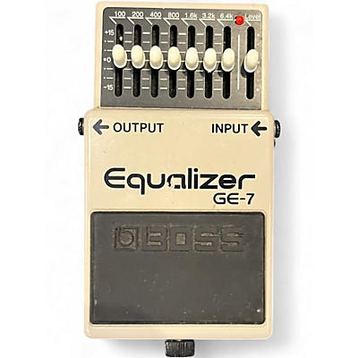 Used BOSS GE7 Equalizer Pedal