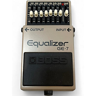 Used BOSS GE7 Equalizer Pedal