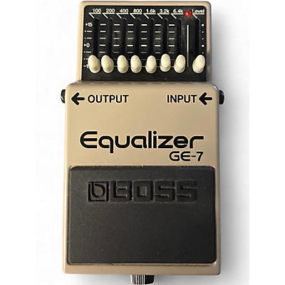 Used BOSS GE7 Equalizer Pedal