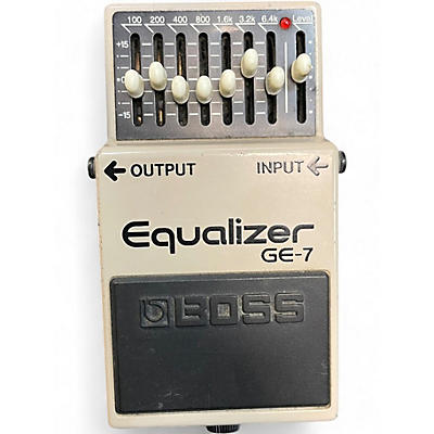 Used BOSS GE7 Equalizer Pedal