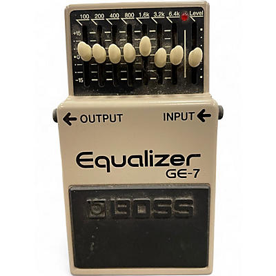 Used BOSS GE7 Equalizer Pedal