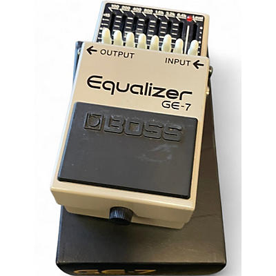 Used BOSS GE7 Equalizer Pedal