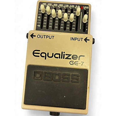 Used BOSS GE7 Equalizer Pedal