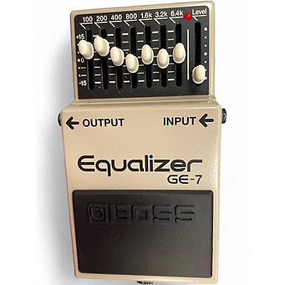 Used BOSS GE7 Equalizer Pedal