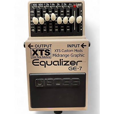 BOSS Used BOSS GE7 Equalizer XTS Mod Pedal