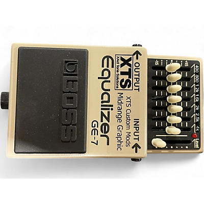 Used BOSS GE7 Equalizer XTS Mod Pedal
