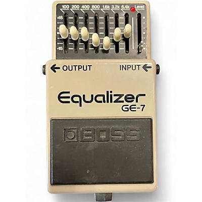 Used BOSS GE7 Pedal