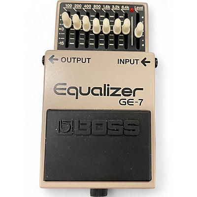 Used BOSS GE7 Pedal