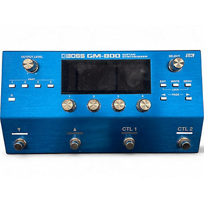 Used BOSS GM800 Guitar Synthesizer Effect Pedal