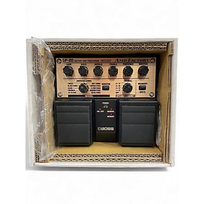 Used BOSS GP-20 Amp Factory Effect Pedal