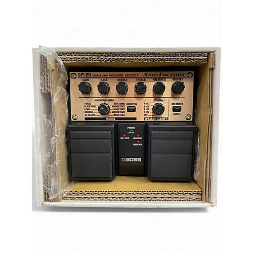 Used BOSS GP-20 Amp Factory Effect Pedal