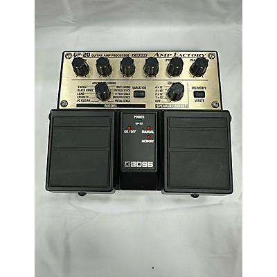 BOSS Used BOSS GP-20 Amp Factory Effect Processor