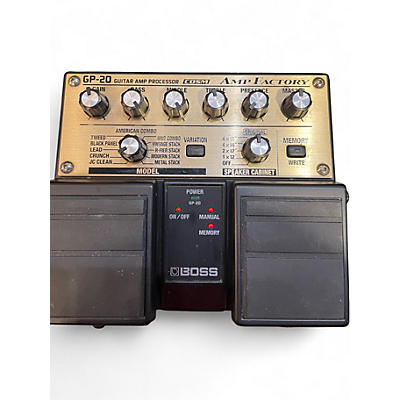 Used BOSS GP-20 Guitar Amp Processor Effect Processor