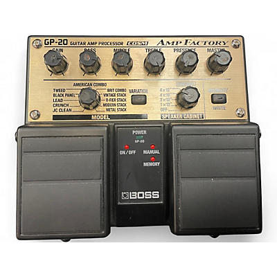 Used BOSS GP20 Pedal