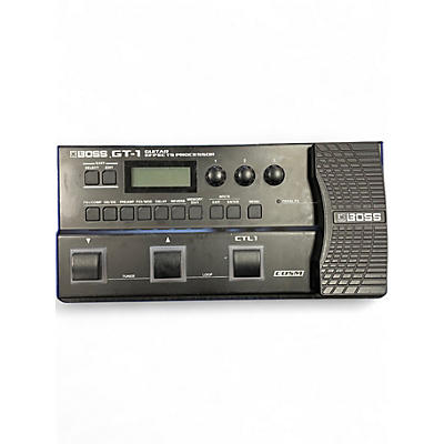 Used BOSS GT1 Floor Processor Effect Pedal Package