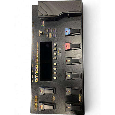 Used BOSS GT100 Effect Processor