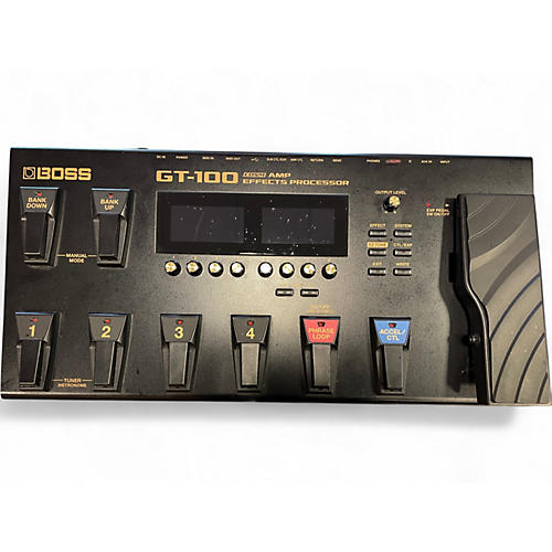 Used BOSS GT100 Effect Processor
