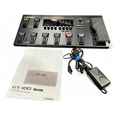 Used BOSS GT100 Effect Processor