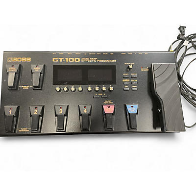 Used BOSS GT100 Effect Processor