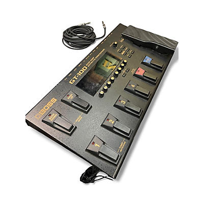 Used BOSS GT100 Effect Processor