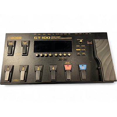 Used BOSS GT100 Effect Processor