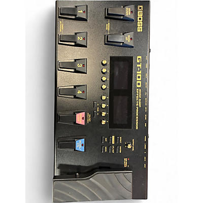 Used BOSS GT100 Effect Processor