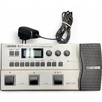 Used BOSS GT1B Bass Effect Pedal
