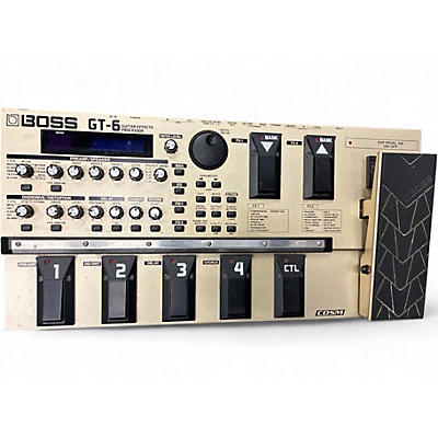 Used BOSS GT6 Guitar Effect Processor