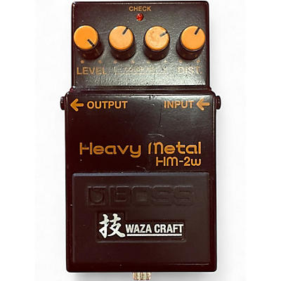 Used BOSS HEAVY METAL WAZA CRAFT Effect Pedal