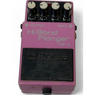 BOSS Used BOSS HF2 Hi Band Flanger Effect Pedal