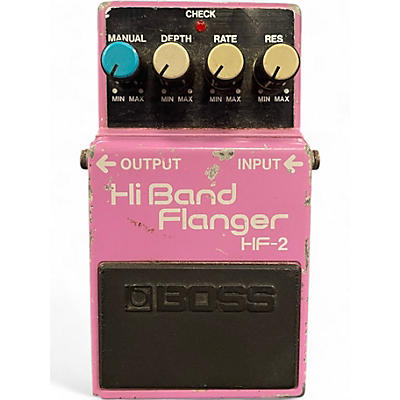 Used BOSS HF2 Hi Band Flanger Effect Pedal