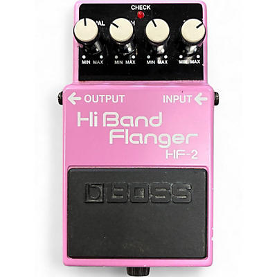 Used BOSS HF2 Hi Band Flanger Effect Pedal