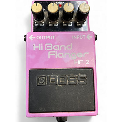 Used BOSS HF2 Hi Band Flanger (GREEN LABEL) Effect Pedal