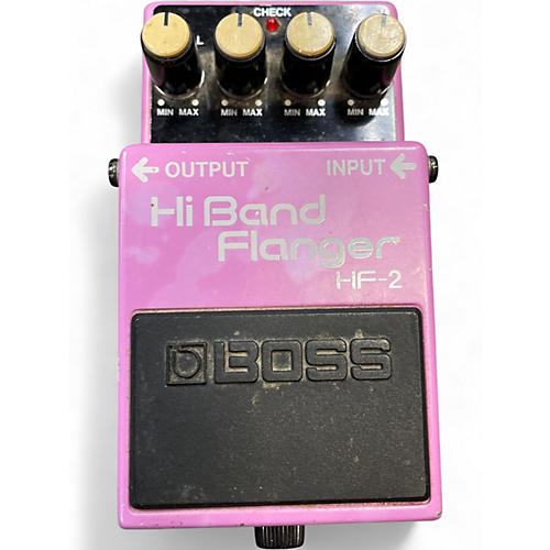 Used BOSS HF2 Hi Band Flanger (GREEN LABEL) Effect Pedal