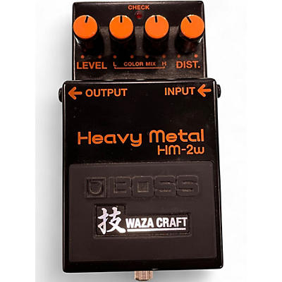 Used BOSS HM-2W Effect Pedal