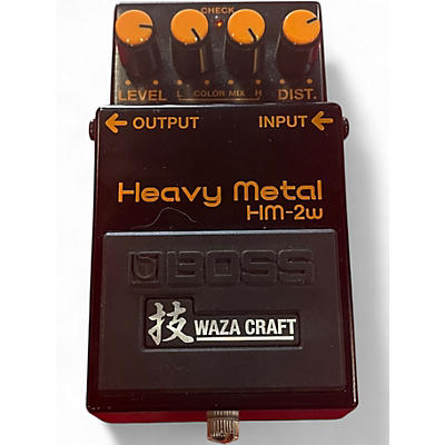 Used BOSS HM-2W Effect Pedal