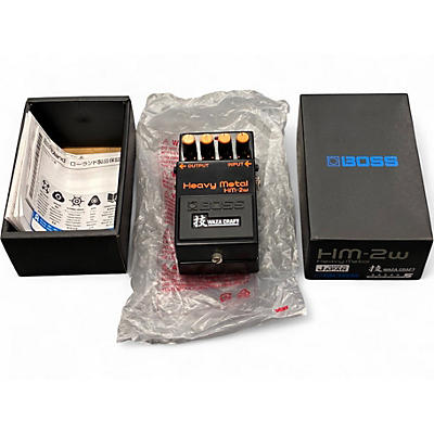 Used BOSS HM-2W Effect Pedal